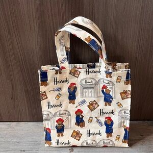 Harrods London Paddington Bear small tote bag